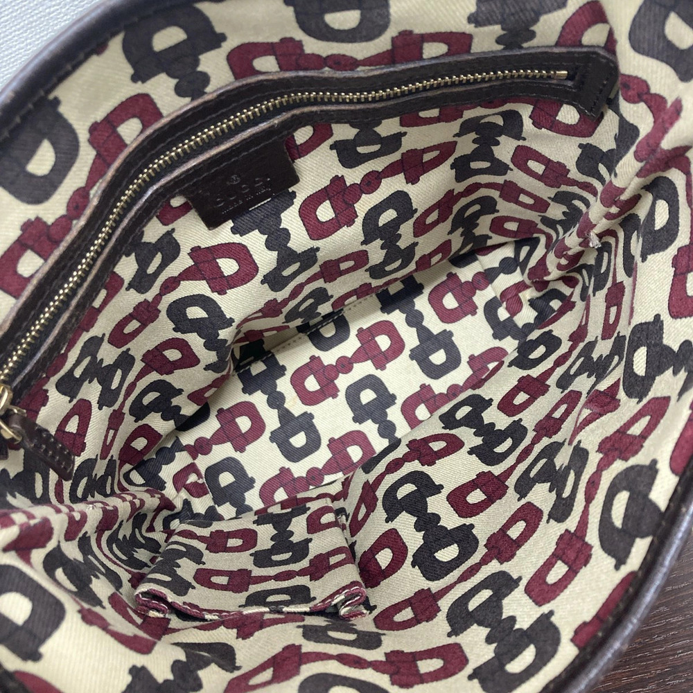 GUCCI GG Shoulder Bag Messenger Brown - Picture 6 of 6